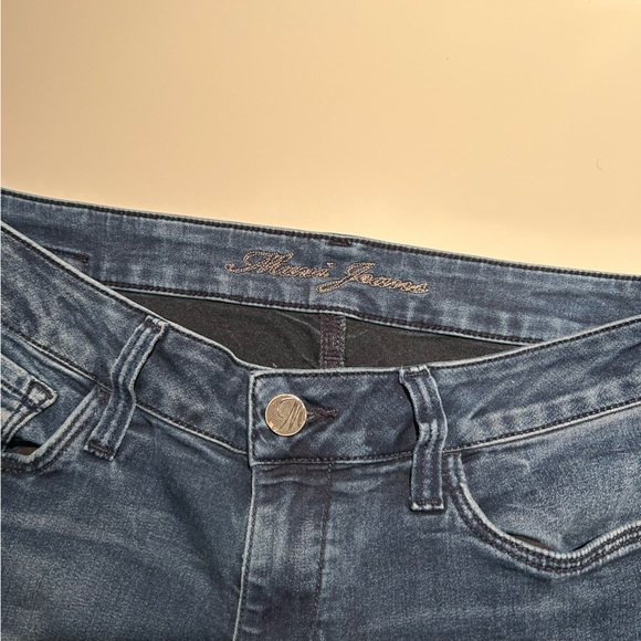MAVI, “Alexa” Skinny Jeans, Frayed Hem, Blue Wash, Sz 10?/12? - Picture 5 of 11